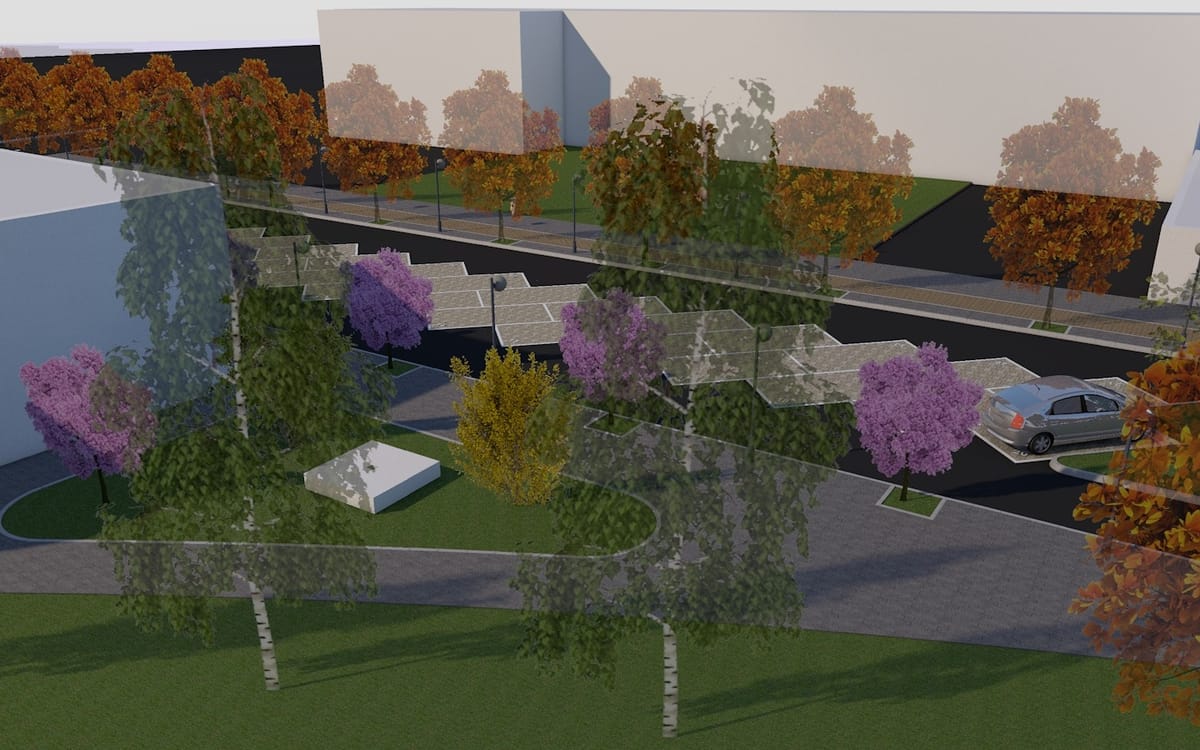 Primăria Reșița se pregătește să demareze un nou proiect: modernizarea parcării de la Casa de Cultură a Sindicatelor