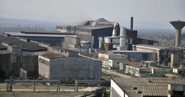 Redeschiderea combinatului siderurgic Oțelu Roșu de către Dorinel Umbrărescu