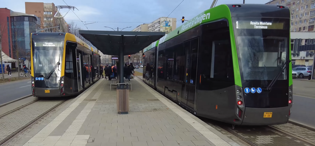 Reabilitarea transportului public cu tramvaie în Reșița și impactul asupra dezvoltării orașului