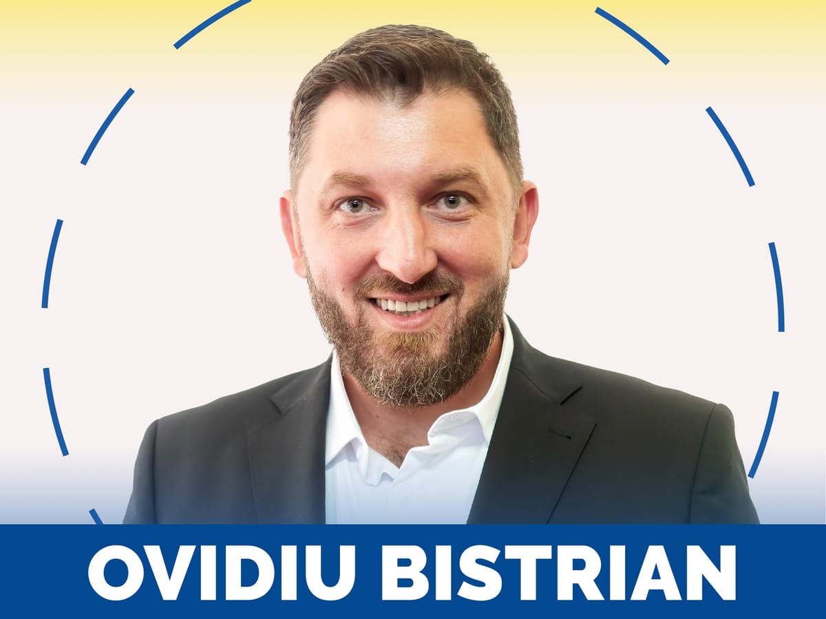 Ovidiu Bistrian, candidatul liberal, își propune să aducă investiții și locuri de muncă în Oțelu Roșu