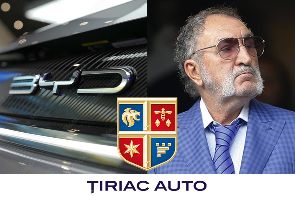 Ion Țiriac și ambiția de a revoluționa piața auto românească prin parteneriat cu BYD