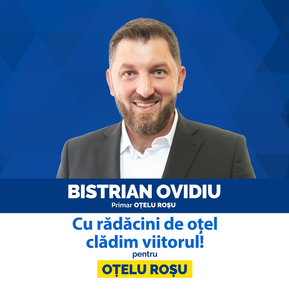 Portret de candidat: Ovidiu Bistrian – Pentru primăria Oțelu Roșu