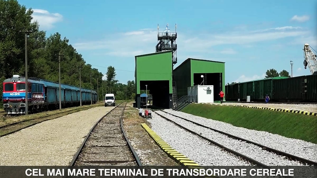 România deține cel mai mare terminal european de transbordare a cerealelor, la Dornești