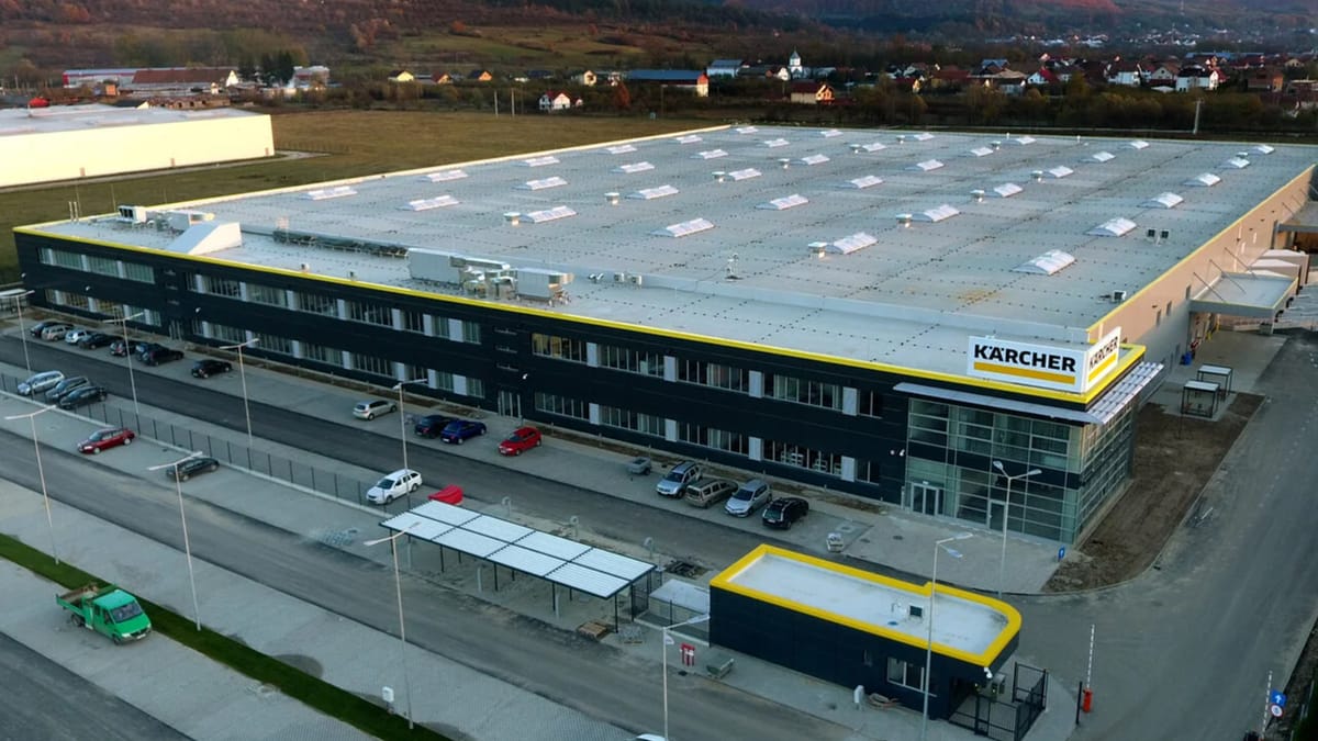 Kärcher deschide a treia uzină în România: 115 milioane Euro și 150 de locuri de muncă la două ore de București