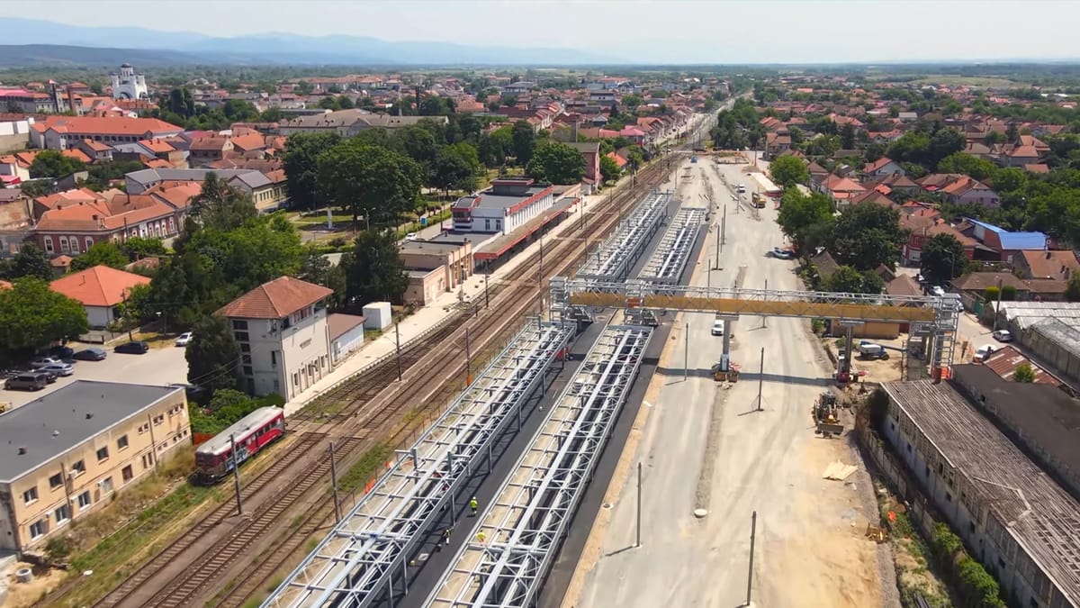 Revoluție pe șine: 8 km de cale ferată modernizată intră în funcțiune între Lugoj și Timișoara