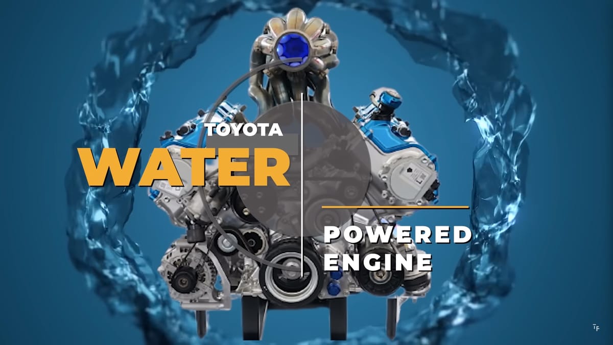 O nouă eră în mobilitate: Toyota dezvăluie motorul alimentat cu apă prin tehnologia hidrogenului