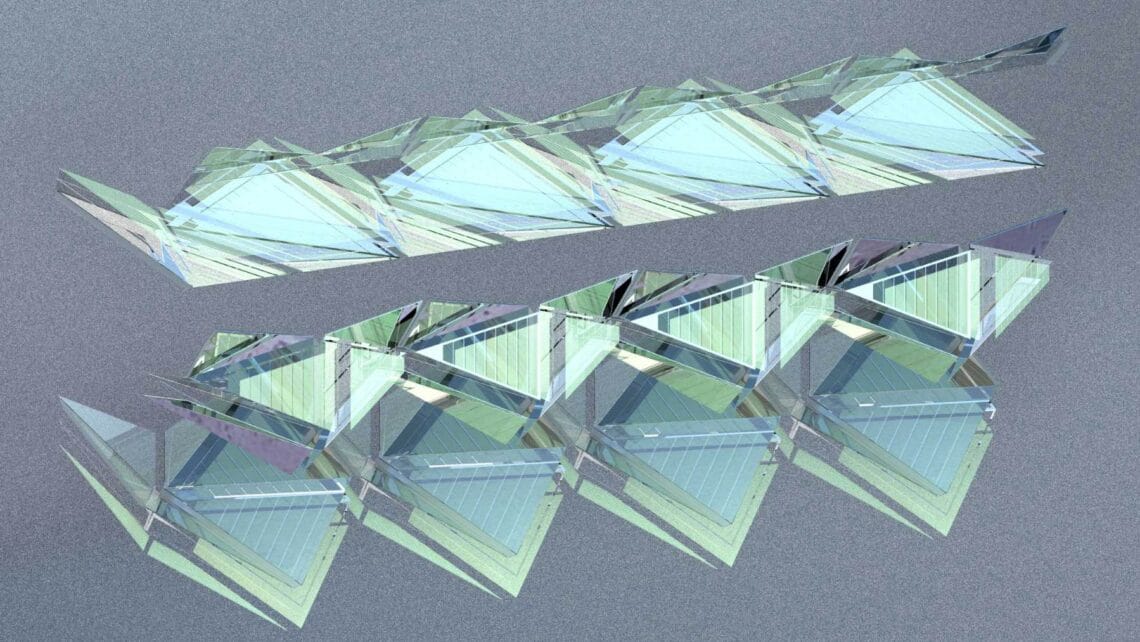 Revoluția solară: Celule origami pentru geamuri, soluția italiană la panourile tradiționale