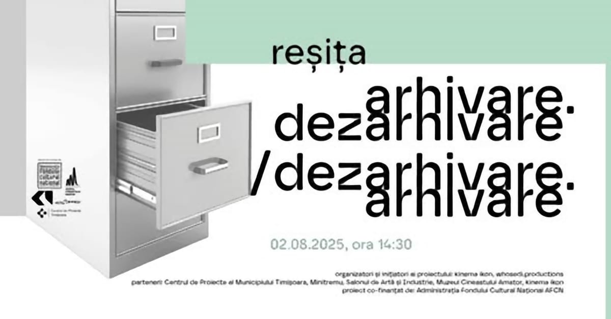 Reșița explorează memoria locală prin proiectul arhivare.dezarhivare: Dialog despre arhive și patrimoniu la Salonul de Artă și Industrie