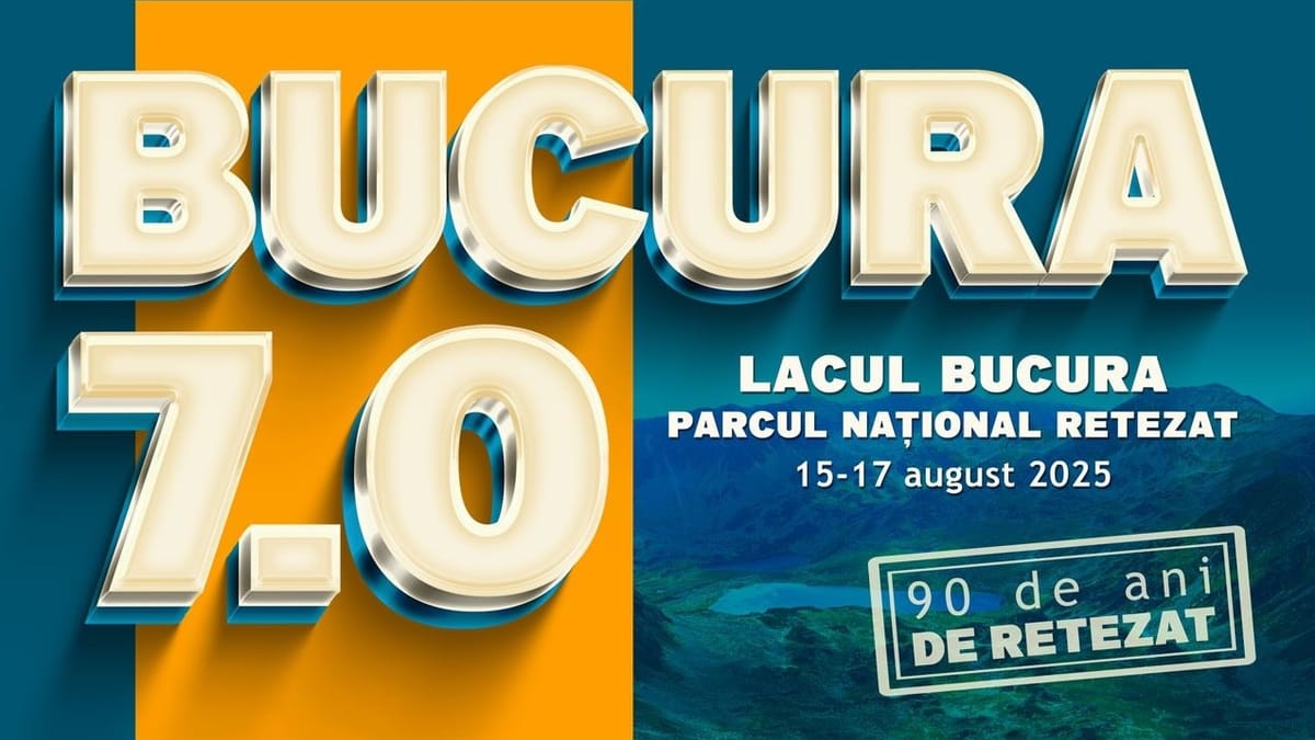 Concerte la înălțime: Bucura 7.0 aniversează 90 de ani de Parcul Național Retezat