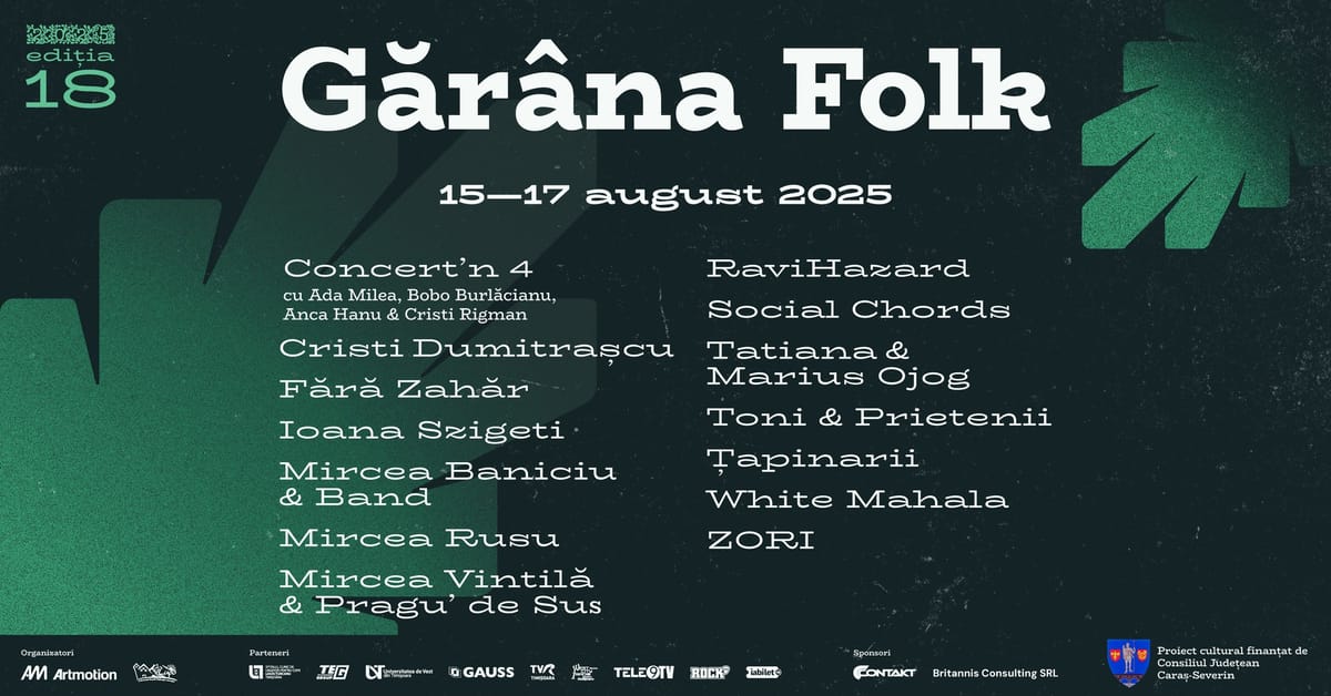 Gărâna Folk 2025 – Trei zile de muzică, natură și caritate în Munții Banatului