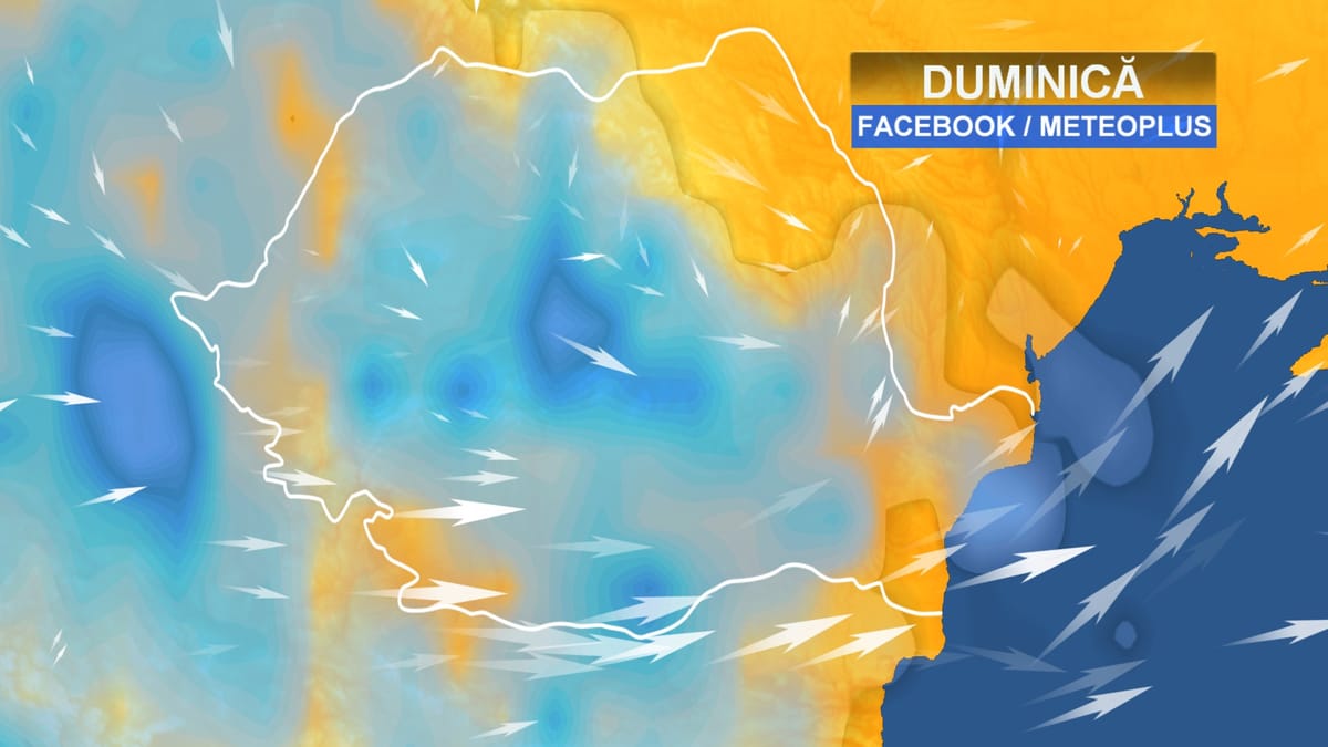 Avertizări ANM: Vijelii și grindină în vestul, sudul și centrul țării între 31 august - 1 septembrie