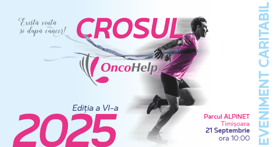 Crosul OncoHelp 2025: Timișoara se mobilizează pentru cumpărarea unui aparat esențial pentru pacienții oncologici