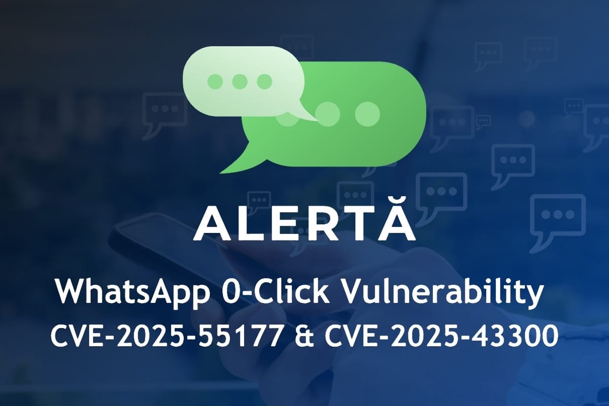 Atenție, utilizatori de iPhone și WhatsApp! Directoratul Național de Securitate Cibernetică avertizează că noua metodă de atac nu necesită nicio acțiune din partea ta