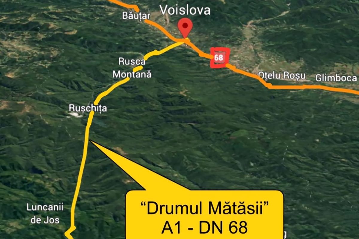 Istoricul sinuos al  “Drumului Mătăsii” din Banatul de Munte. Modernizarea DJ 684 intră în linie dreaptă!