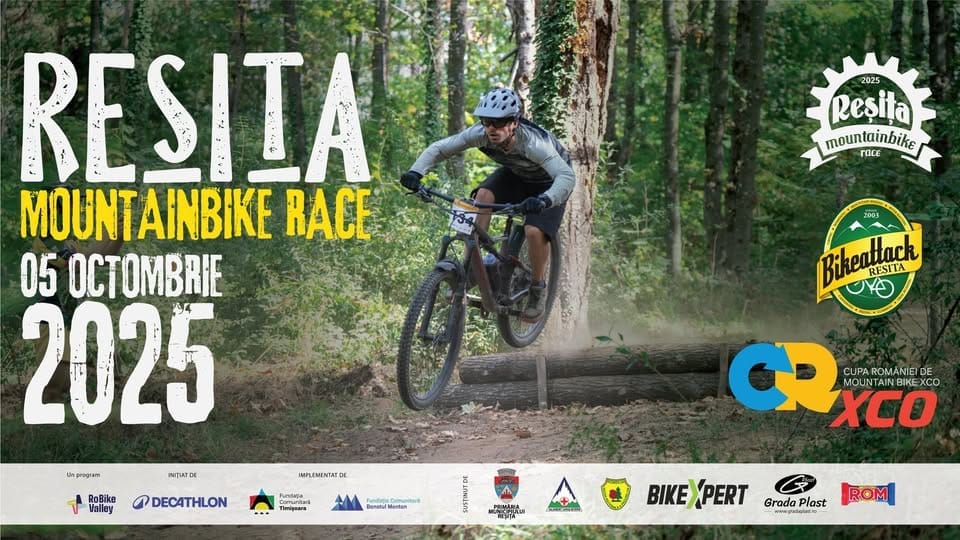 Resita MountainBike Race 2025 aduce noutăți: Trasee noi și un eveniment comunitar pe Dealul Ciorii