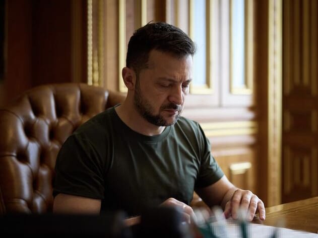 Preşedintele Ucrainei, Volodimir Zelenski (Sursa: Facebook - Volodimir Zelenski)