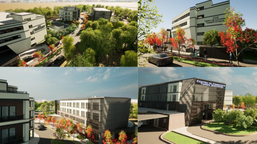 Campusul Dual Integrat Banatul Montan Reșița – Proiectul care redefinește zona Mociur: Demolări și pregătire teren în derulare