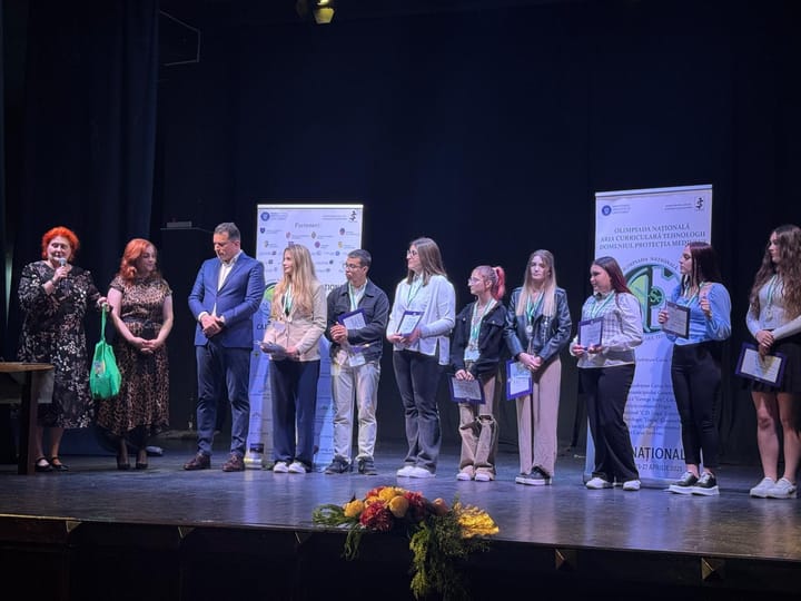 Caransebeș: Premierea laureaților Olimpiadei Naționale de Protecția Mediului
