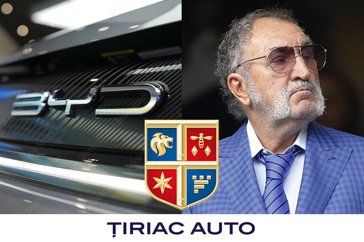 Ion Țiriac parteneriat cu BYD