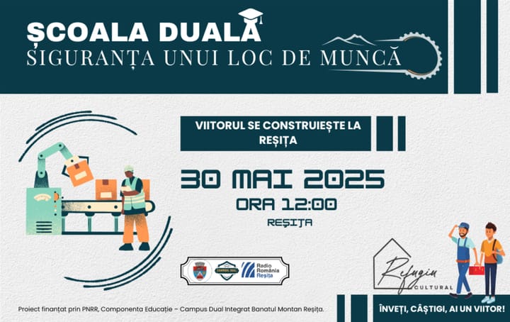 Viitorul se construiește la Reșița: Târgul de Meserii deschide porți spre educația duală și cariere de succes
