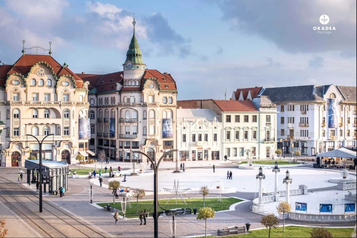 Centrul Oradiei. Foto: Oradea Heritage