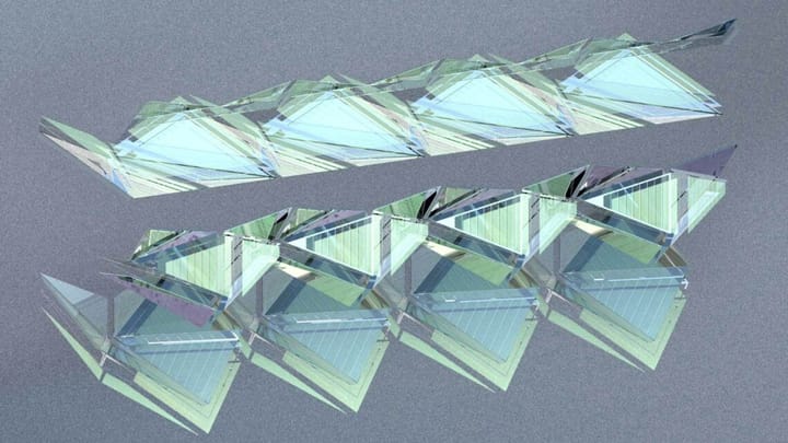 Revoluția solară: Celule origami pentru geamuri, soluția italiană la panourile tradiționale