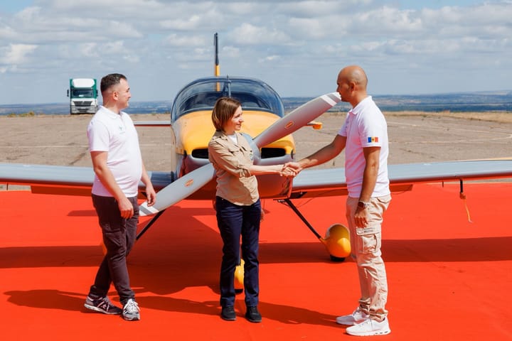 Istorie pe cerul Republicii Moldova: Primul avion construit integral în țară a decolat de la Vadul lui Vodă