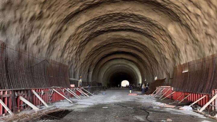 Autostrada A1, lotul Margina-Holdea: Străpungerea celei de-a doua galerii a tunelului este planificată pentru toamnă